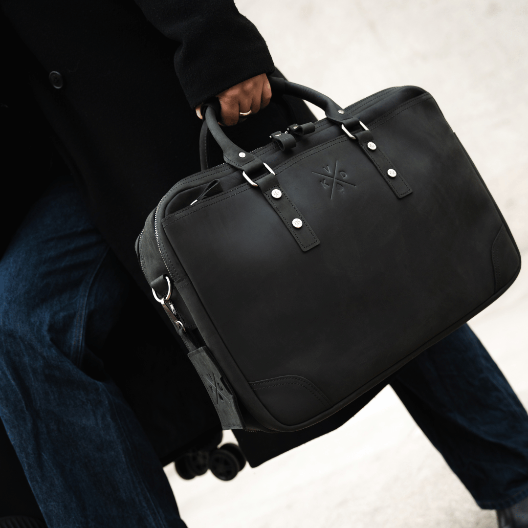 Longford Reclaimed Leather Briefcase