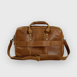 Longford - Reclaimed Leather Briefcase Bag - Tan