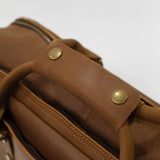 Longford - Reclaimed Leather Briefcase Bag - Tan