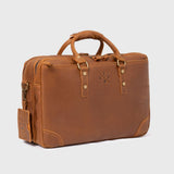 Longford - Reclaimed Leather Briefcase - Tan