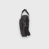 Manifold - Leather Messenger Bag - Black