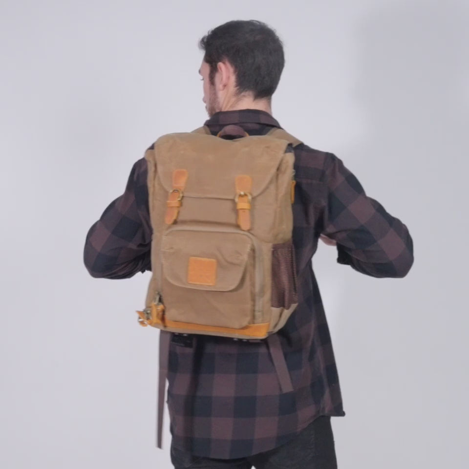 Roe camera adventure backpack video#colour_moss-green