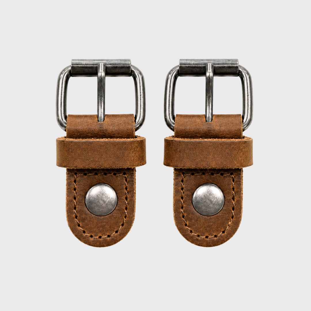 Reclaimed Leather Magnetic Buckles Set 2