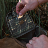 Roe - Waxed Canvas Adventure Backpack - Tan