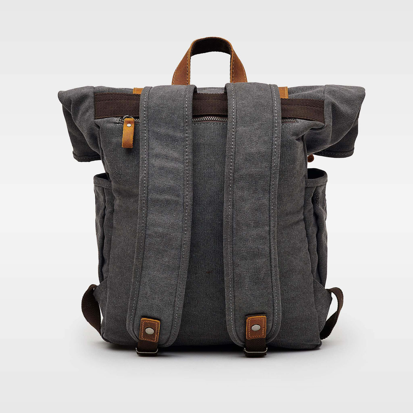 Tay - Canvas Rolltop Backpack