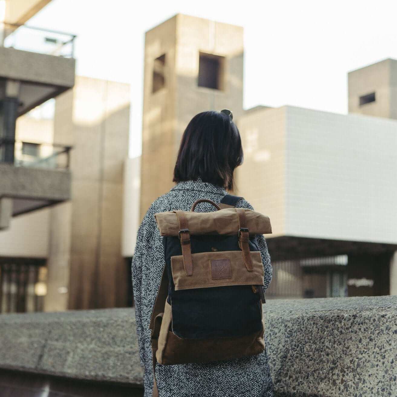 Fjallraven waxed best sale canvas backpack